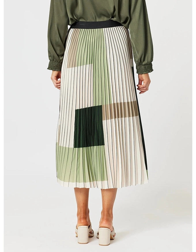 Vienna Pleat Skirt