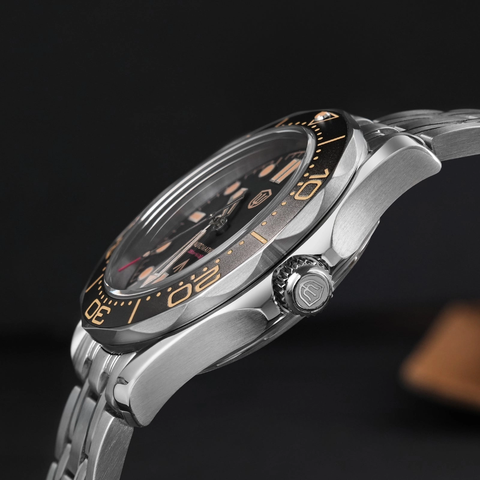 ★WeeklyDeal★Watchdives WD007ST 39mm NTTD Dive Watch