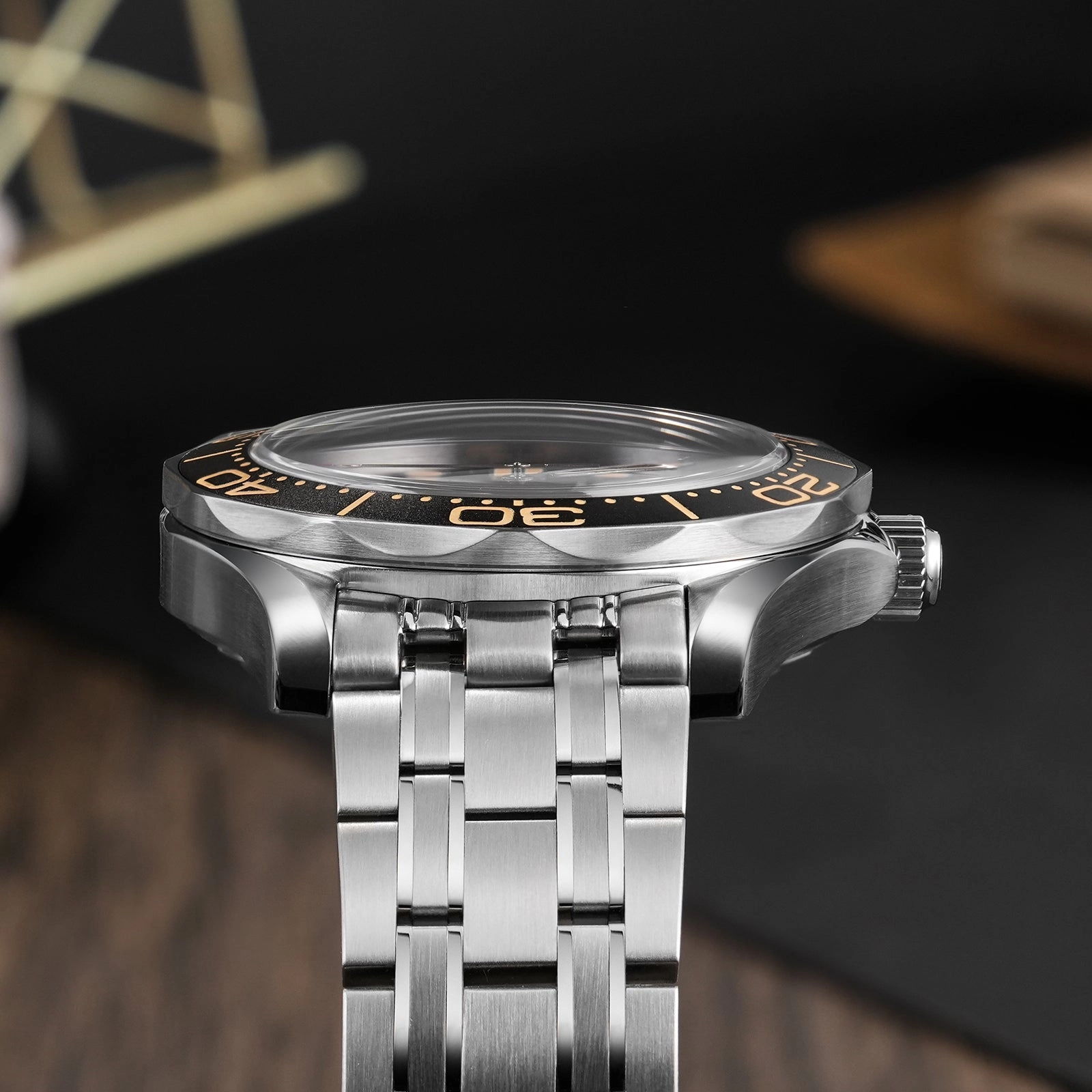 ★WeeklyDeal★Watchdives WD007ST 39mm NTTD Dive Watch
