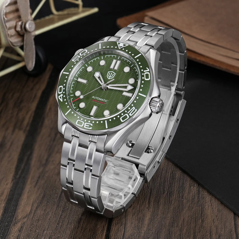 ★WeeklyDeal★Watchdives WD007ST 39mm NTTD Dive Watch