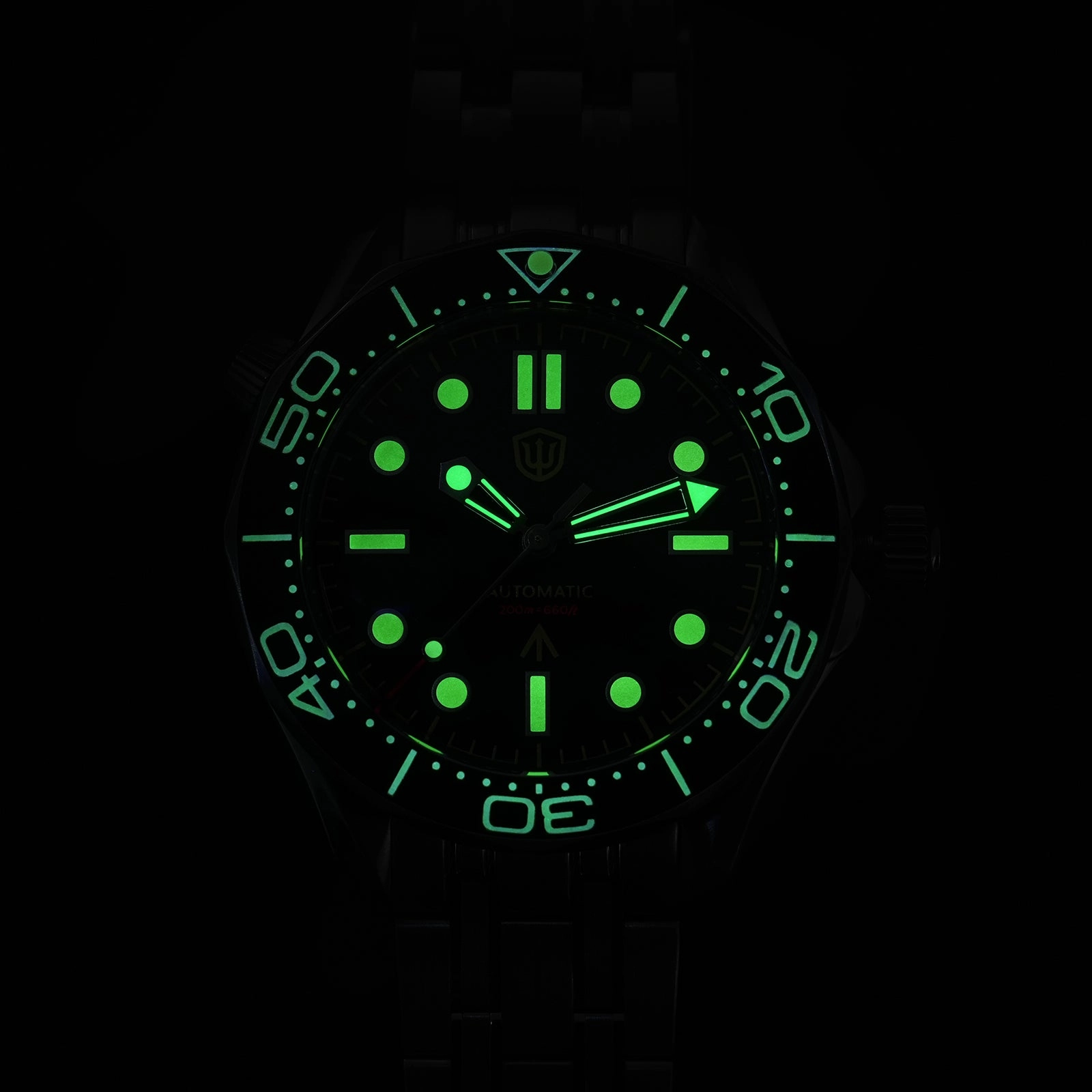 ★WeeklyDeal★Watchdives WD007ST 39mm NTTD Dive Watch