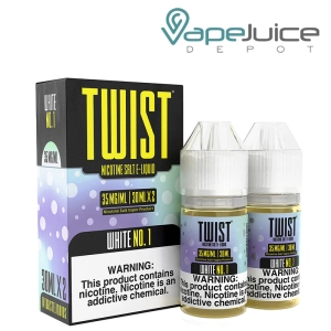 White No 1 Twist Salt E-Liquid 60ml